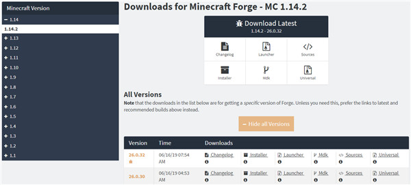 MinecraftForge